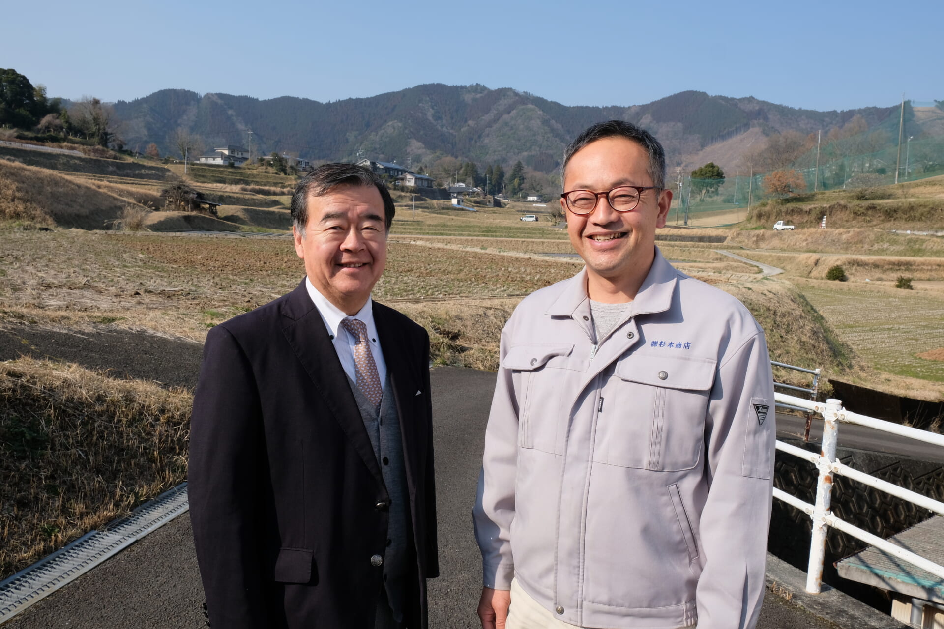 福田ADと杉本専務